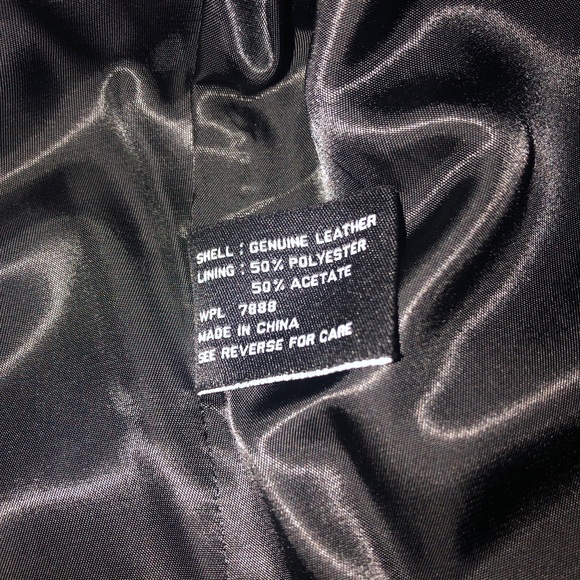 Vintage Avanti New York Luxury Leather Jacket Coat Size L - Picture 7 of 9